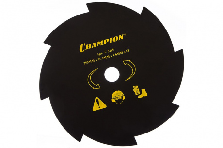 Купить Нож CHAMPION 8 зубчатый d=255*25.4mm   C5115 фото №2