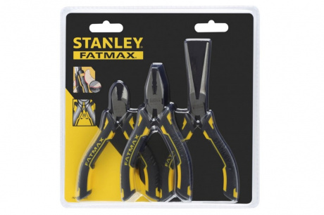 Купить Набор мини-плоскогубцев и кусачек STANLEY FATMAX 3 предмета     FMHT0-80524 фото №1